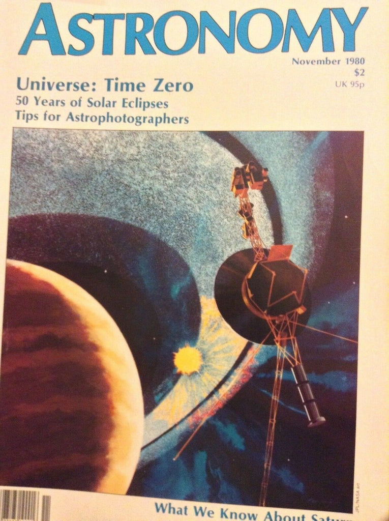 Astronomy Magazine Universe Time Zero November 1980 041818nonrh