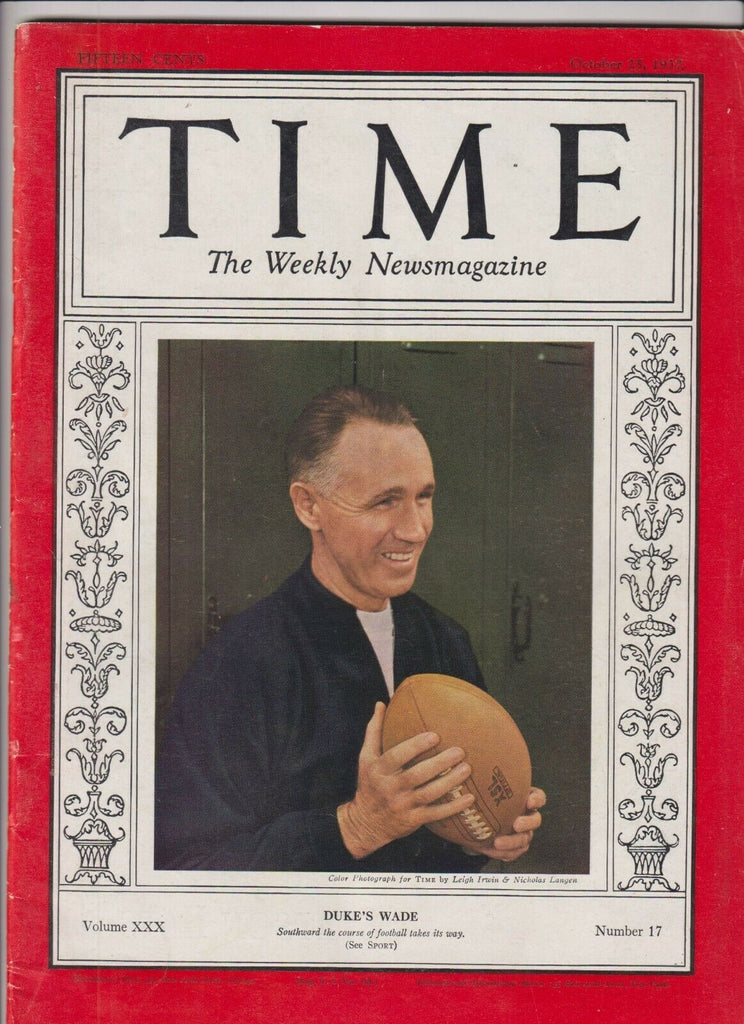 Time Mag Duke's Wade October 25, 1937 111519nonr