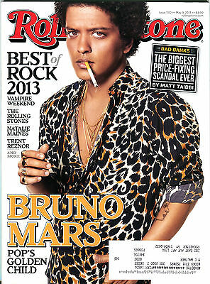 Rolling Stone Magazine May 9 2013 Bruno Mars w/ML EX 051316jhe