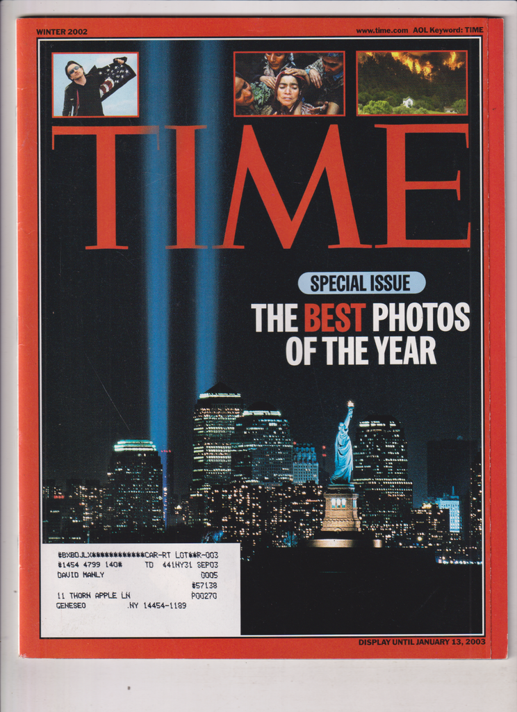 Time Magazine The Best Photos Of The Year Winter 2002 012920nonr