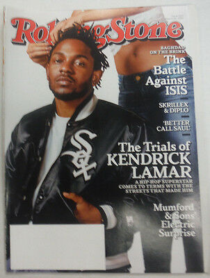 Rolling Stone Magazine Kendrick Lamar ISIS Skrillex March 2015 060515R