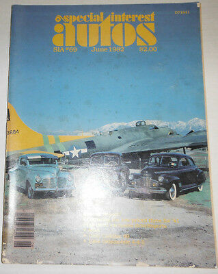 Special Interest Autos Magazine MGA & 1936 Cadillac 60 June 1982 090514R