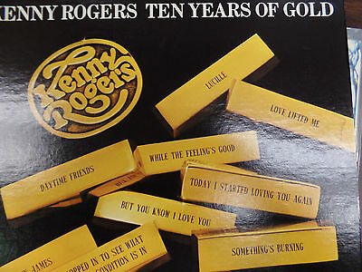 Kenny Rogers Ten Years of Gold 33RPM EX 120415 TLJ