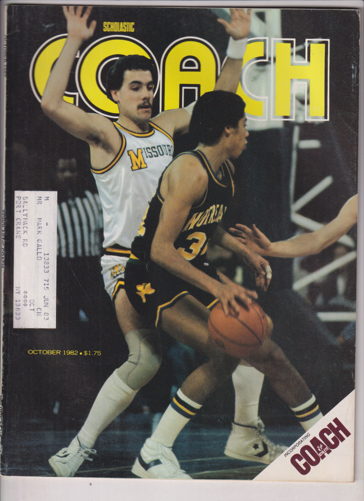 Scholastic Coach Mag Holland W Defense Delay October 1982 011120nonr