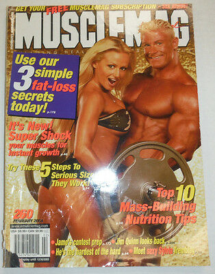 Musclemag Magazine Chris Cook & Rodi & Sylvia Tremblay February 2004 120314R