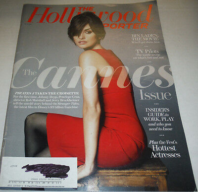 Hollywood Reporter Magazine Johnny Depp Penelope Cruz May 2011 060315R2