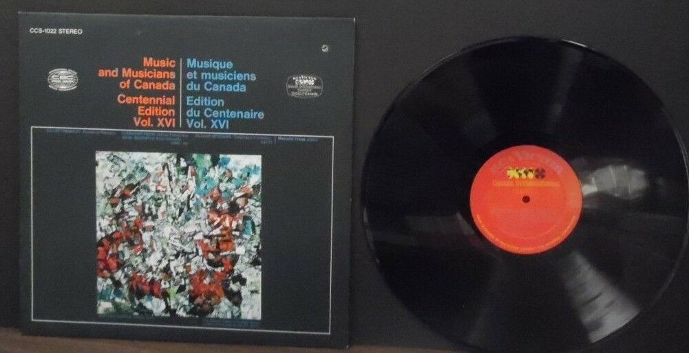 Music & Musicians of Canada Centennial Ed. vol XVI CCS-1022 vinyl 010519LLE