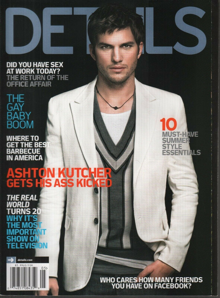 Details Fashion Magazine May 2008 Ashton Kutcher 090319AME