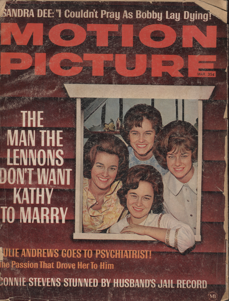 Motion Picture March 1966 Lee Majors Julie Anders Lynn Loring 041020DBE