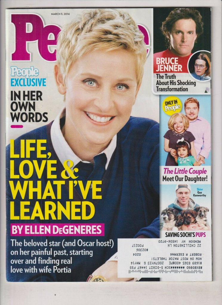 People Mag Ellen Degeneres Kaitlyn Jenner March 3, 2014 040120nonrh