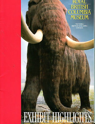 Royal British Columbia Museum Exhibit Highligts Picture Book 1992 EX 071416jhe