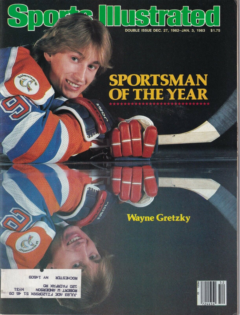 Sports Illustrated Magazine Wayne Gretzky Sportsman Janury 3, 1983 040819nonr