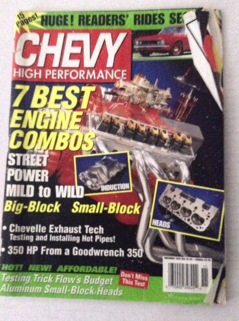Chevy High Performance Magazine 7 Best Engine Combos November 1999 031317NONRH