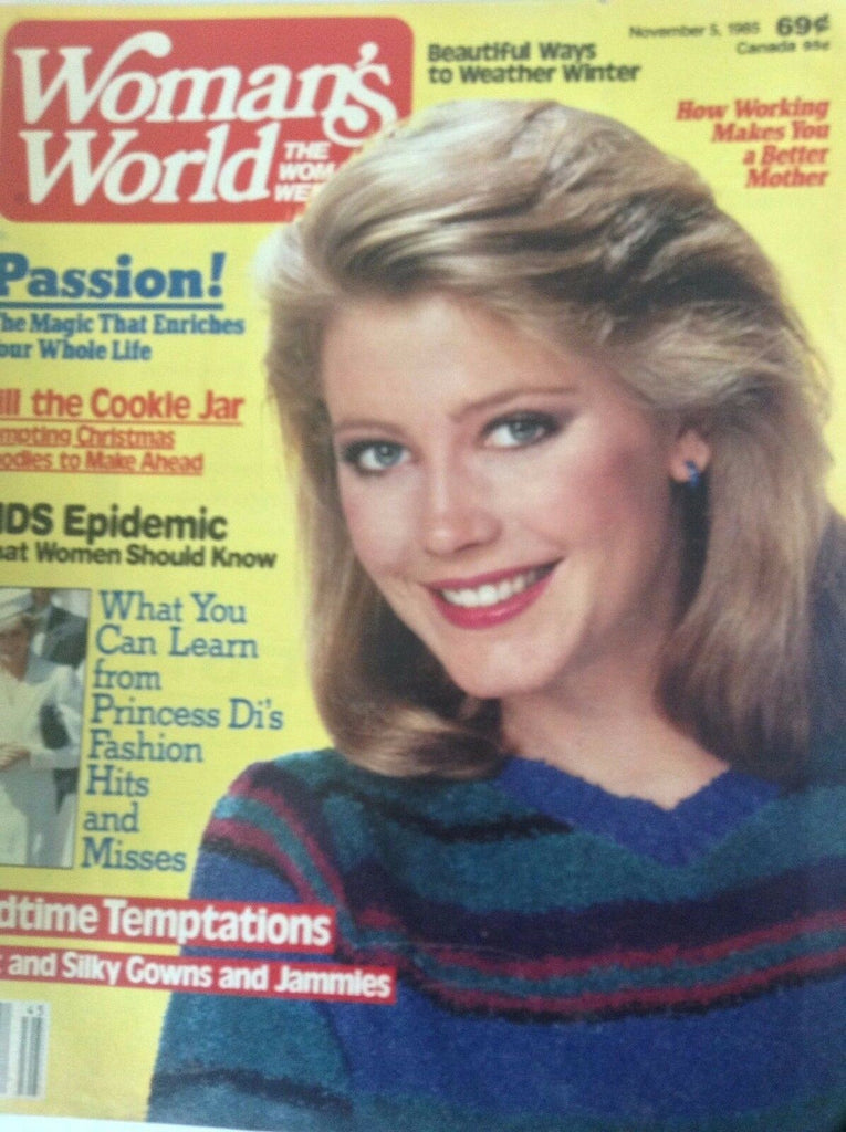 Woman's World Magazine Bedtime Temptations November 5, 1985 082617nonrh