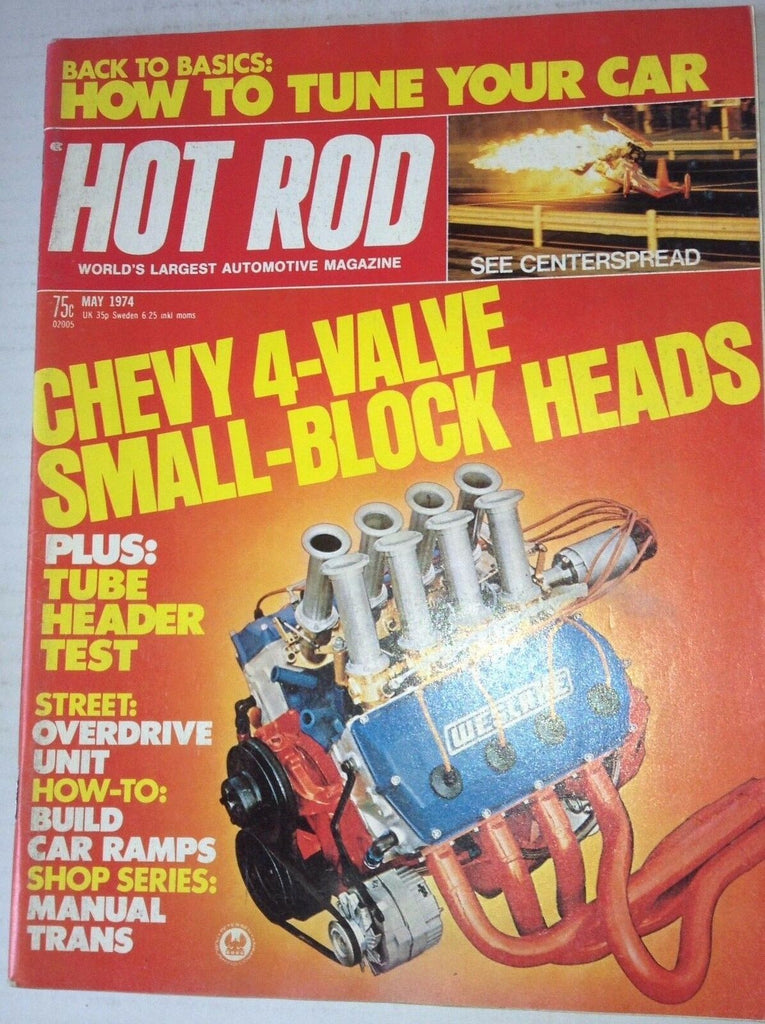 Hot Rod Magazine Chevy 4 Valve Small Block Heads May 1974 042517nonrh