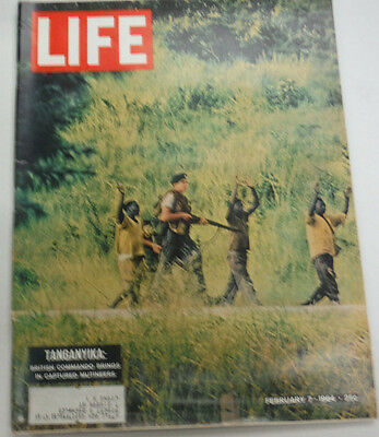 Life Magazine Tanganyika British Commando February 1964 013015R