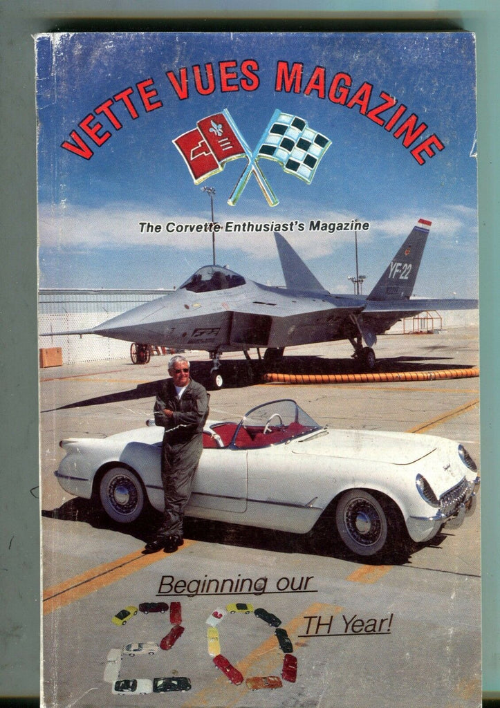 Vette Vues Magazine August 1991 1953 Corvette EX 043017nonjhe