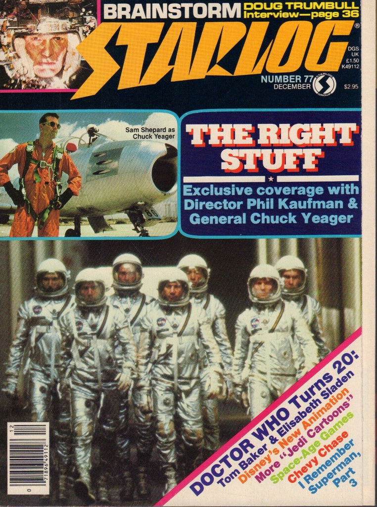 Starlog Yearbook December 1983 Sam Shepard, Brainstorm 042717nonDBE