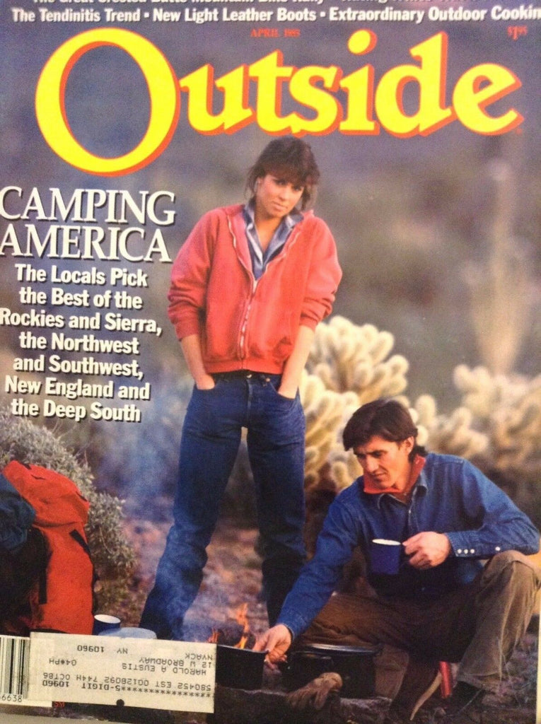 Outside Magazine Camping America Rockies & Sierra April 1985 102517nonrh