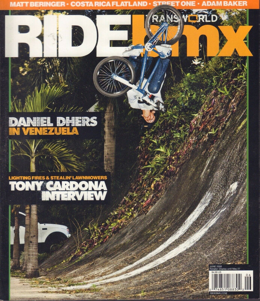 Ride BMX June 2008 Daniel Dhers, Matt Beringer 022817nonDBE