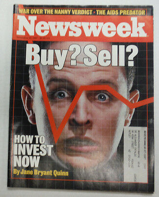 Newsweek Magazine Buy & Sell Stocks November 1997 WITH ML 042215R