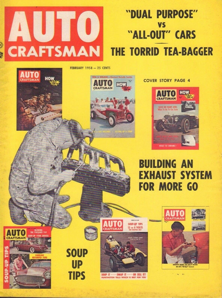 Auto Craftsman February 1958 Dual Purpose vs All-out Cars 051017nonDBE