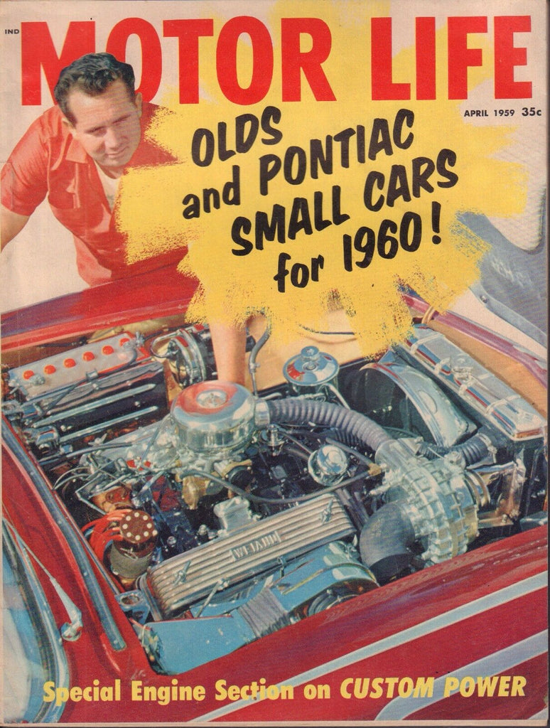 Motor Life April 1959 Mercury, Mitch Magoa Thunderbird 052417nonDBE