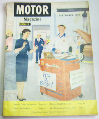 Motor Magazine Fred Irvin September 1959 040213R