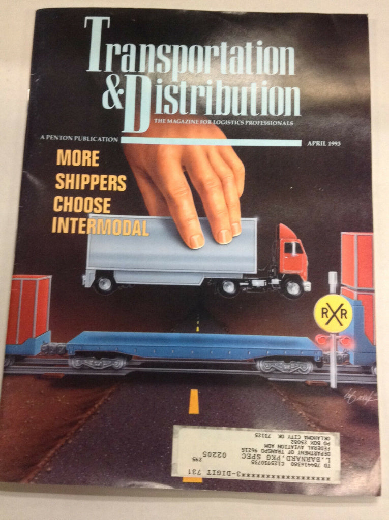 Transportation & Distribution Magazine Intermodal April 1993 FAL 042617nonr2