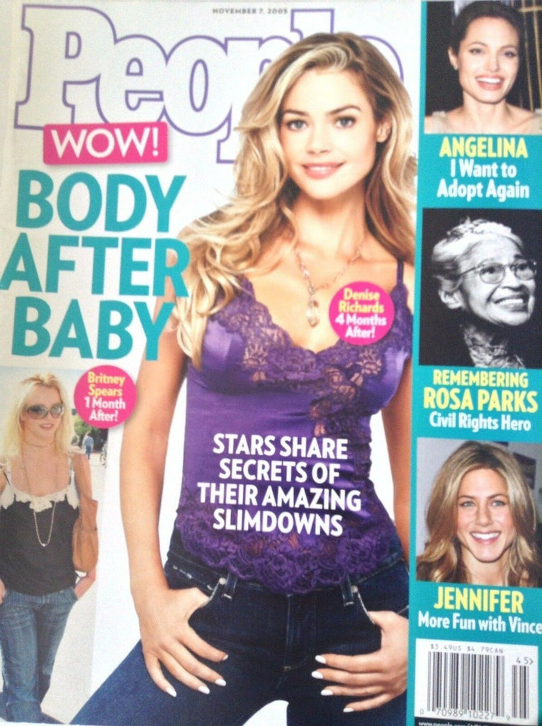 People Magazine Denise Richards Britney Spears November 7, 2005 090117nonrh