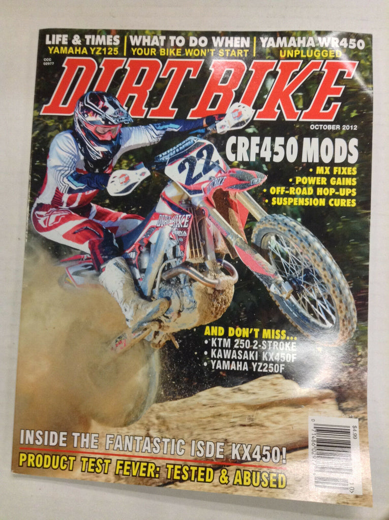 Dirt Bike Magazine CRF450 Mods KTM 250-2 October 2012 032817nonR