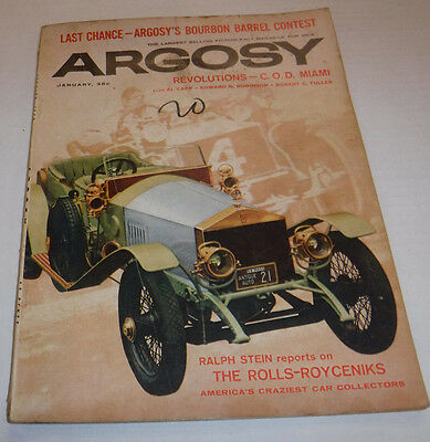 Argosy Magazine Ralph Stein The Rolls Royce January 1960 071315R