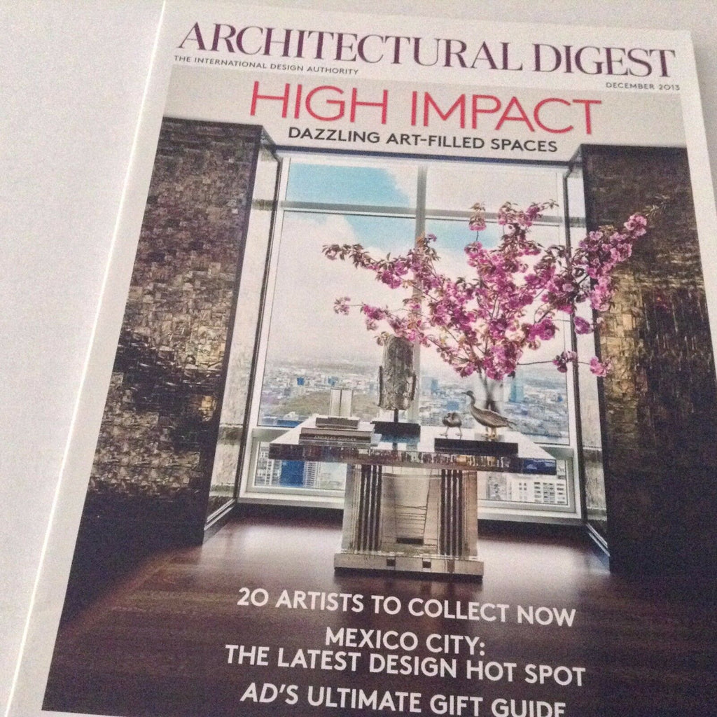 Architectural Digest Magazine 20 Artists To Collect December 2013 071117nonrh
