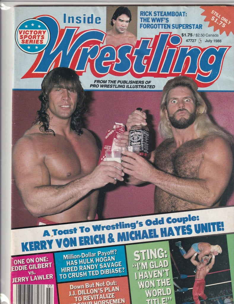 Inside Wrestling Kerry Von Erich Michael Hayes July 1988 061919nonr