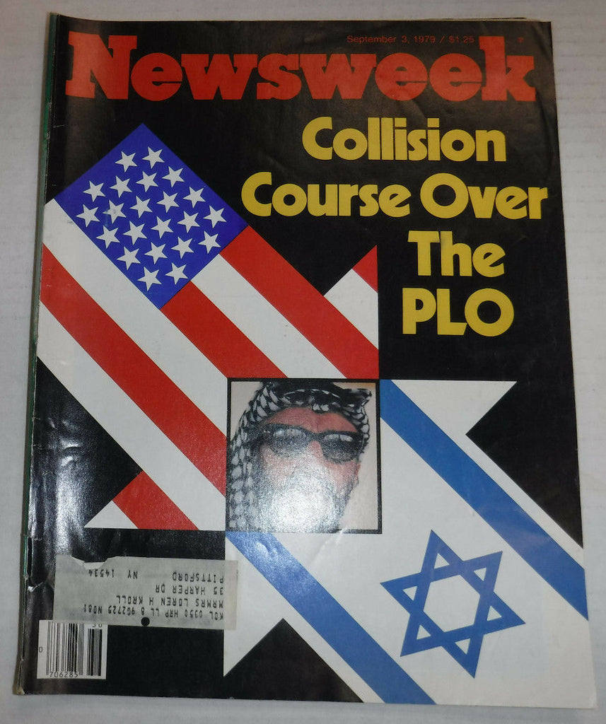 Newsweek Magazine Collision Course Over The PLO September 3, 1979 101016R