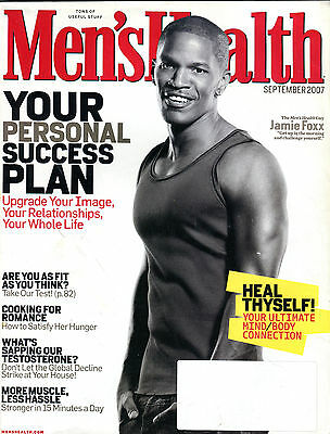 Men's Health Magazine September 2007 Jamie Foxx EX 022516jhe