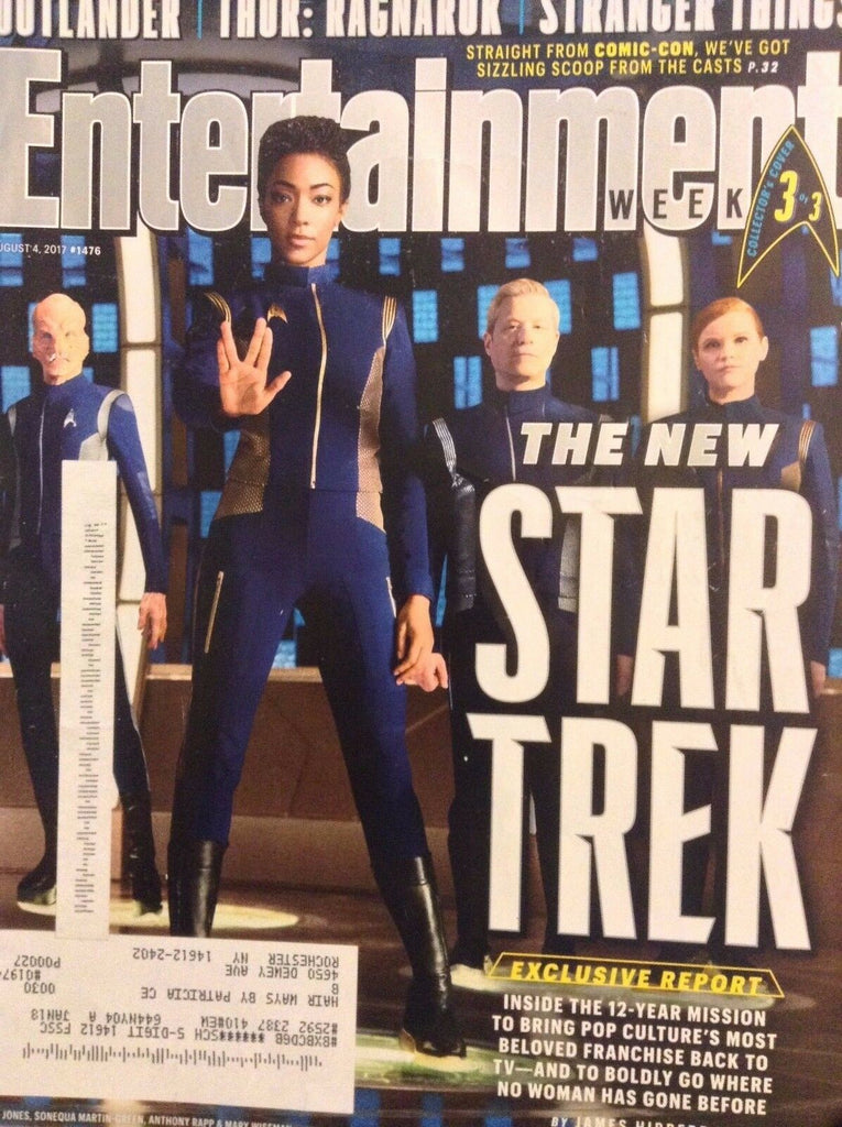 Entertainment Weekly Magazine The New Star Trek August 4, 2017 112617nonrh