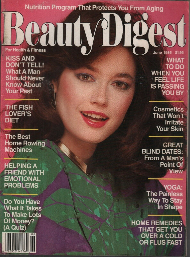 Beauty Digest For Health & Fitness June 1986 Vintage Magazine 072919AME
