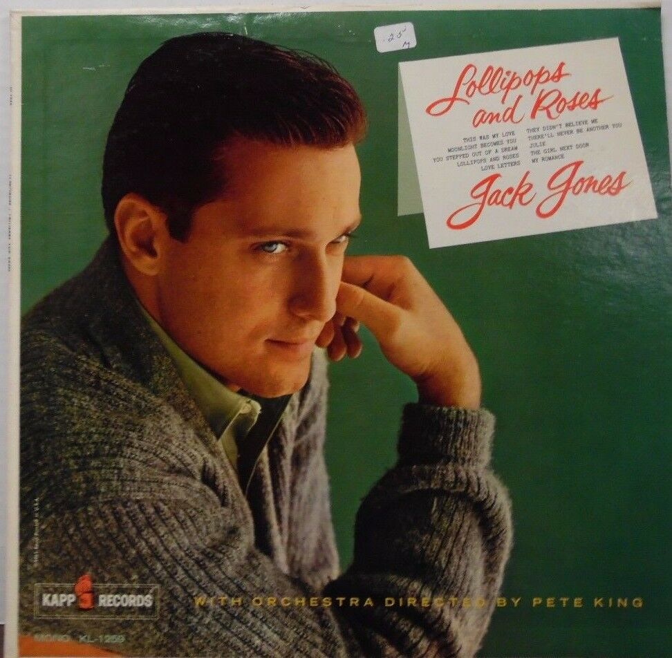 Lollipops and Roses Jack Jones 33RPM Mono KL-1259 092416LLE #2