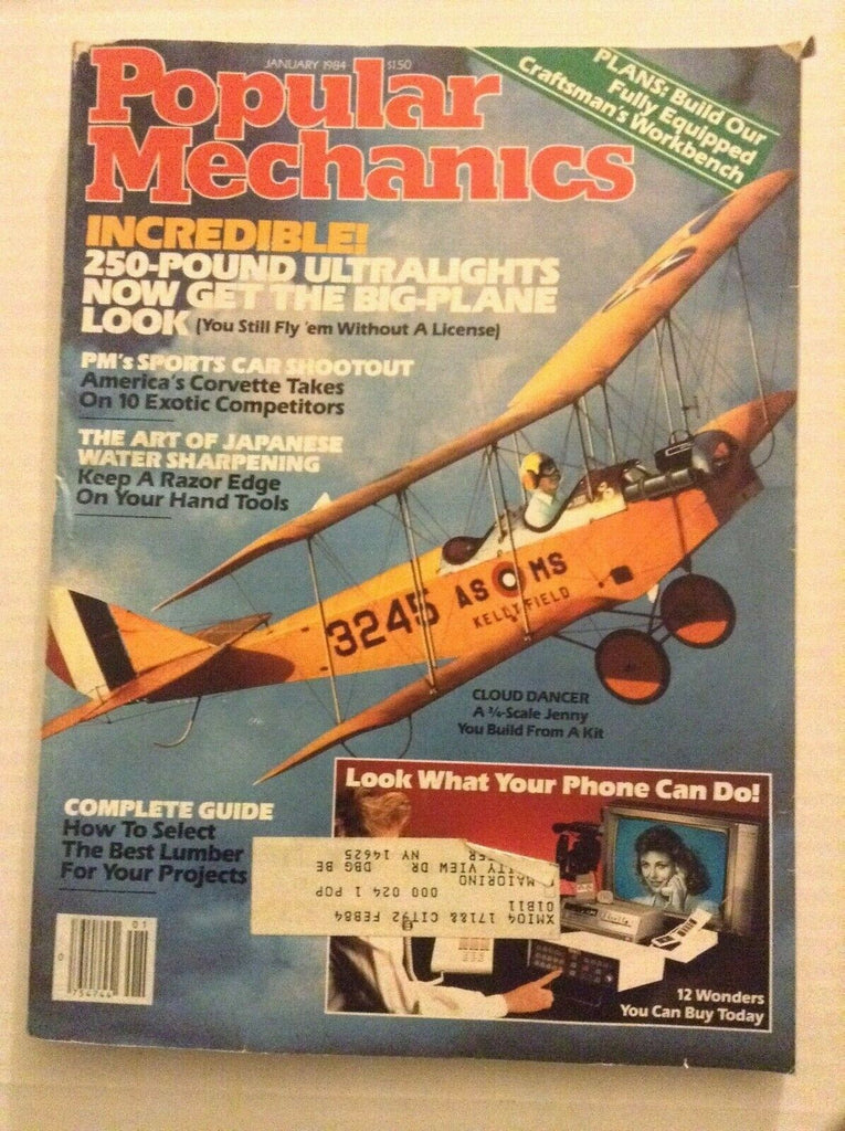 Popular Mechanics Mag Sports Car Shootout January 1984 090419nonrh