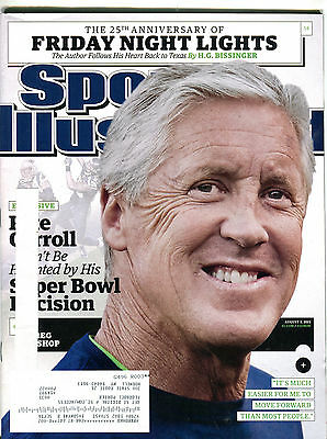 Sports Illustrated Magazine August 3 2015 Pete Carroll EX 051016jhe