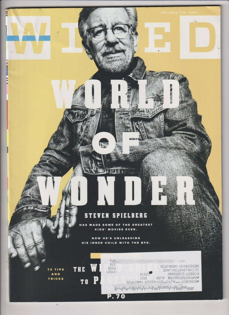 Wired Mag Steven Spielberg 73 Tips And Tricks July 2016 111019nonr