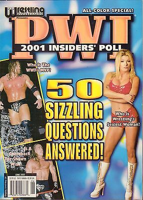 Pro Wrestling Illustrated PWI June 2001 VG 072716DBE