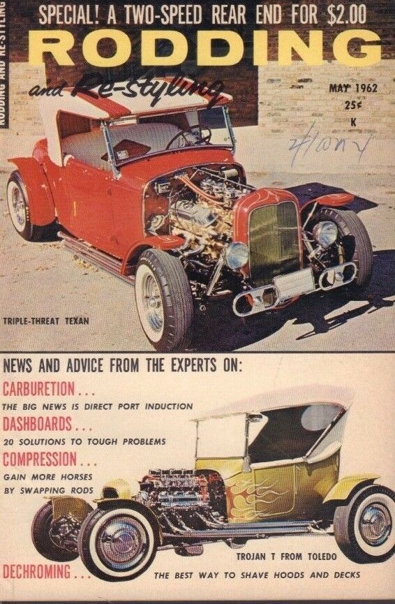 Rodding and Re-Styling May 1962 Robert Hegge Daniel M Kane 122218DBE