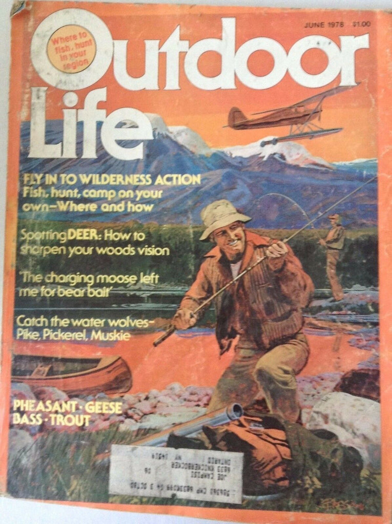 Outdoor Life Magazine Fly To Wilderness Action June 1978 043017nonrh
