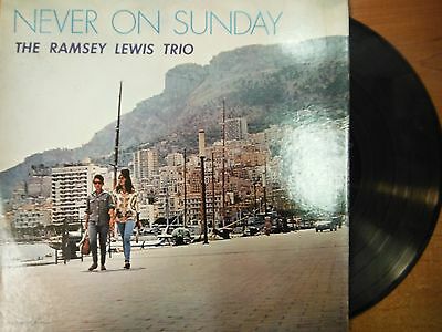 33 RPM Vinyl The Ramsey Lewis Trio Never On Sunday Argo Records U11177 011315SM
