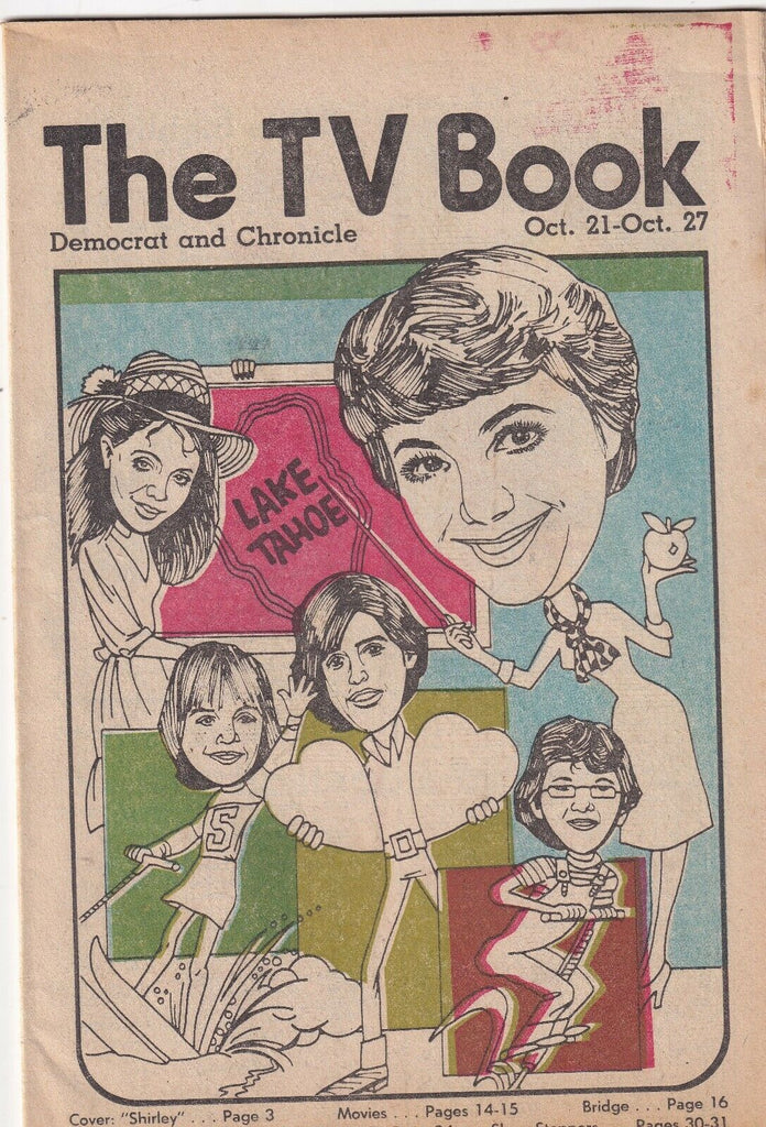 The TV Book Mag Shirley , Shirley Jones October 21, 1979 101519nonr