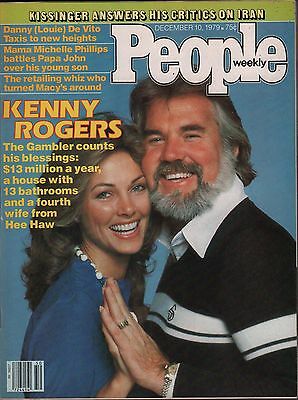 People Weekly December 10 1979 Kenny Rogers, Danny De Vito VG 012816DBE