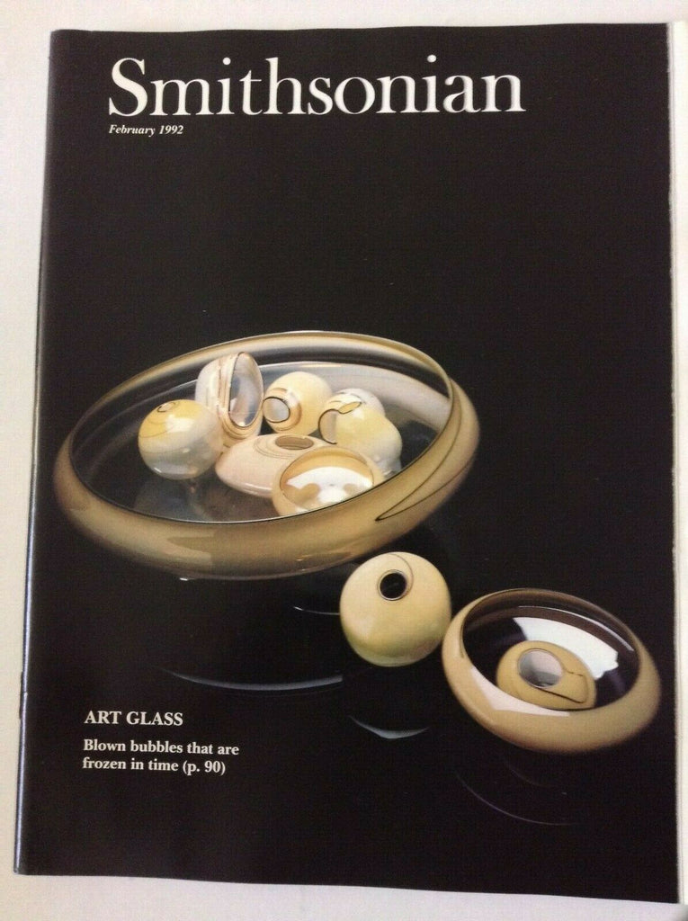 Smithsonian Magazine Art Glass Blown Bubbles February 1992 052319nonrh