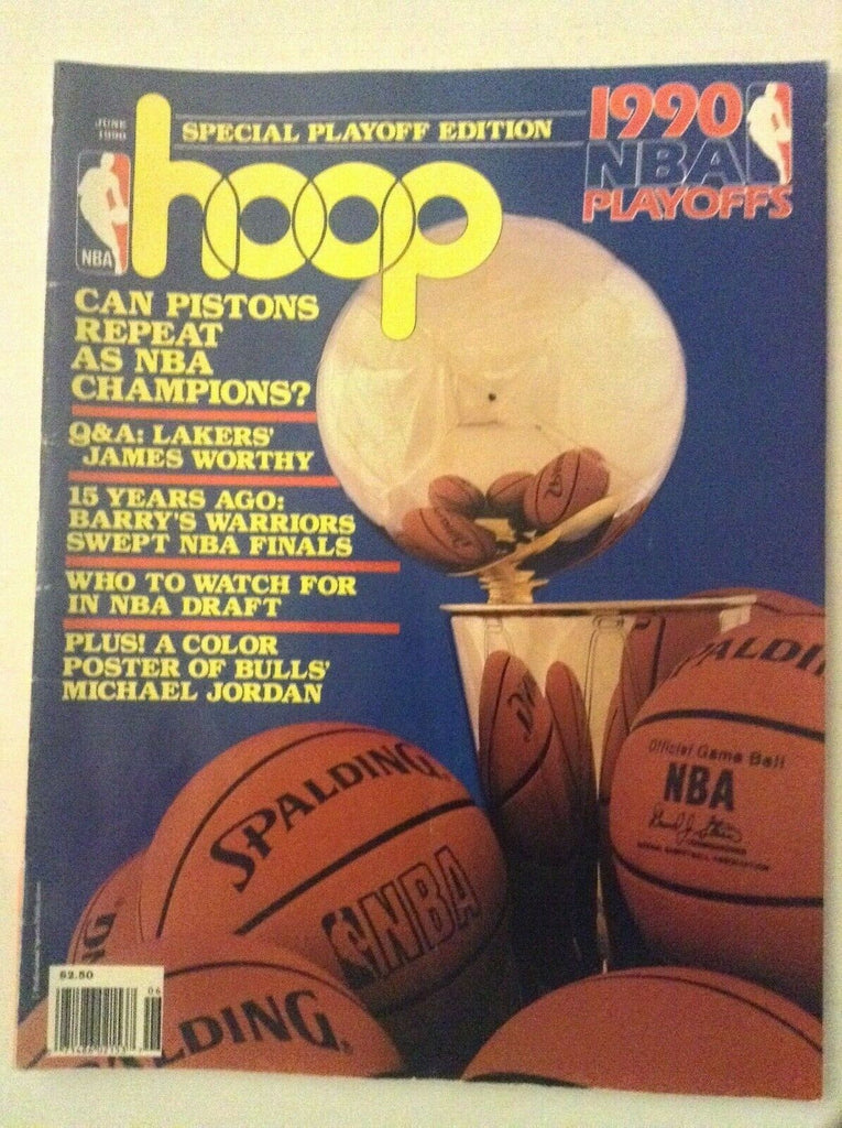 Hoop Magazine James Worthy Barry's Warriors june 1990 051019nonrh